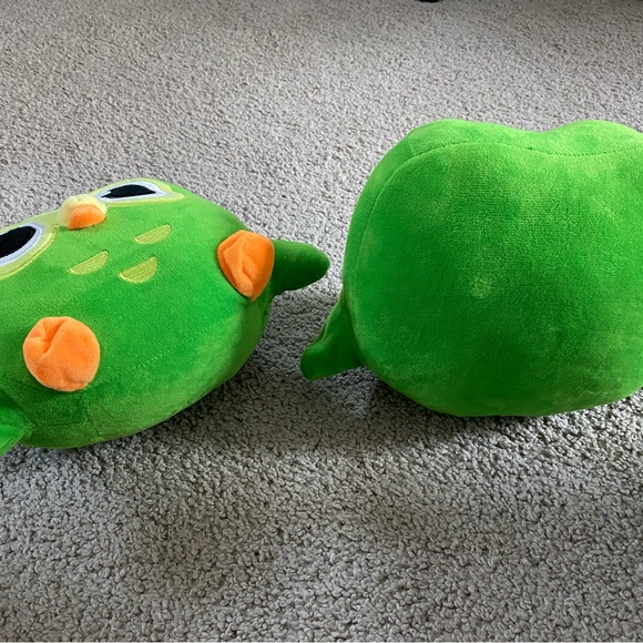 Duolingo Green Plush Owl Toys (2) - Picture 2 of 2